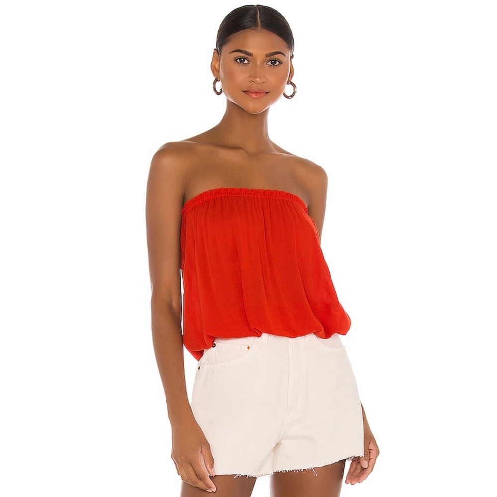 Indah Solid Gemma Tube Top